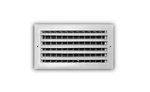 Everbilt 12 In. X 6 In- 1-WAY Steel Adjustable Curved Blade Wall/ceiling Registe. Fixed Price $16.60.