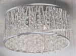 Saynsberry 3-LIGHT Flush Mount Polished Chrome Ceiling By Home Decor Col.. Fixed Price $71.60.