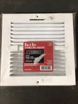 Everbilt 8 In. X 2-WAY Steel Wall/ceiling Register, White. Fixed Price $7.50.
