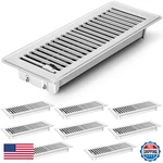 Gmurnai Pcs Floor Vents Registers 4X12 Inch Heavy Duty Metal Heat Air. Fixed Price $73.58.