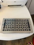 Signature Hardware, Appert Steel Wall Register White 6" X 12" (7-1/4" 13-3. Fixed Price $19.50.