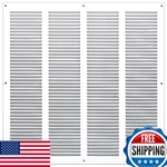 STEINBERG14 White Vent Cover 14X14 Mesh Wall Ceiling Hvac Cold Air Grille 15.75X. Fixed Price $72.83.