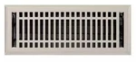 Signature Hardware Contemporary Steel Floor Register 4X14 Brushed Nickel. Fixed Price $29.95.