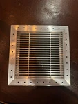 Architectural Grille Spackle In J-frame AG10 Bar With Removable Core 8X8. Fixed Price $40.00.