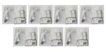 Lot Of 7 Cleveland Faucet Group Cfg Edgestone Towel Bar Post Pair Brushed Nickel. Fixed Price $24.99.