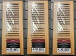 Imperial Mfg RG2195 4" X 12" Oak Finished Floor Heat Registers Vents - Pack Of 3. Fixed Price $99.89.