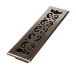 Decor Grates SPH212-NKL Floor Register, 2X12, Brushed Nickel Finish. Fixed Price $30.99.