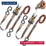 Keeper Kwikfeed Ratchet Tie Down Straps Pack, 1" X 12 Ft, Lb Wll / 1500. Fixed Price $30.57.