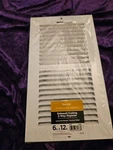New Imperial Standard Series Sidewall Ceiling 2-WAY Register 6 X 12 White. Fixed Price $17.95.
