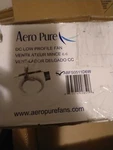 Aero Pure ABFS0511D6W 50-80-110 Cfm Energy Star Certified White Q.... Fixed Price $145.00.