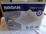 Broan Invent Series AEW110 Quiet Ventilation Fan - White, 1.0 Sones, 110CFM, New. Fixed Price $37.50.