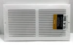 Imperial Standard RG0019 Baseboard Return Air Grille 12" X 6" 7/8" White. Fixed Price $19.95.