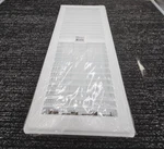 (qty 2) Truaire 150MW Floor Supply Register, 6 X 14" Multi Shutter Damper Steel. Fixed Price $28.00.