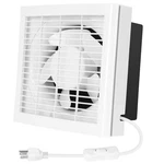 6" Shutter Exhaust Fan, 258CFM Window Wall Mount Ventilation For Green.... Fixed Price $52.39.