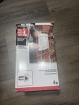 Everbilt BHLH4WHD 4-INCH Hinged Louvered Vent Hood White. Fixed Price $5.00.