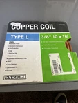 Type Soft Refrigeration Copper Coil 3/8"X 10' - Everbilt. Fixed Price $24.99.