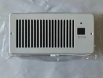 4"X10" Vent Register Booster Fan, Strong Steel Panel, Ultra-quiet, 10-SPEED-FW92. Fixed Price $29.99.