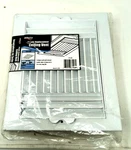 10 In. X 8 Plastic Ceiling Register White. Fixed Price $16.97.
