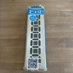 Decor Grates NGH212-NKL Floor Register, X 12, Plated Nickel. Fixed Price $7.00.
