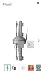 4" Dryer Exhaust Duct Power Ventilator Fantech DEDPV-705 Open Box New. Fixed Price $299.99.