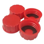 Universal Gas Can Caps 4 Pack For 1/2/3/5 Gallon And Different Size Red. Fixed Price $13.73.