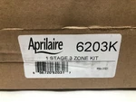 Aprilaire 6203K 1-STAGE 3-ZONE Control Panel Kit Dat Sensor 24V 40VA Transformer. Fixed Price $135.65.