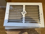 Truaire 170 10-INCH X 6-INCH Sidewall Or Ceiling Return Grille, White. Fixed Price $40.00.