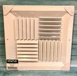 Modular Core Directional Adjustable Hvac Ceiling Vent Grille 12" X Aluminum. Fixed Price $69.34.