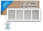 Fits 24X8 Duct Opening Steel Return Air Grille By Handua Vent Cover Fo. Fixed Price $25.98.