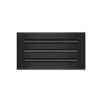 Air Vent Cover 12X6 Modern Decorative Black Linear Slot Diffuser Buildmart Walls. Fixed Price $74.99.