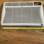 Lg Room Ac Front Cover/ Grill 25-1/2 X 16-1/2 Inside With Filter And Louvers. Fixed Price $40.00.