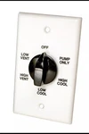 Dial 6-POSITION Evaporative Cooler Wall Switch-white 71105. Fixed Price $15.00.