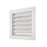 12 In. X Plastic Wall Louver Static Vent White. Fixed Price $12.15.