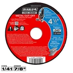 Diablo DBDS45045101F 4-1/2" Type Steel Demon Metal Cut-off Disc. Fixed Price $9.99.