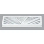 (2)-HOME Impressions In. White Steel Baseboard Register Diffuser 1BB1800WH. Fixed Price $50.89.