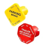 Saihisday 298818N Parking And Air Brake Knobs 298817N Yellow Semi. Fixed Price $17.26.