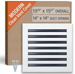 Fa-star Clean Modern Ac Vent Cover 14 X (duct Opening Cutout). Fixed Price $78.00.