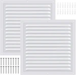 Pcs 12" X Gable Vent Shed Attic With Screen Mesh Square White. Fixed Price $35.12.