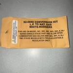 92-0656 Conversion Kit Lp To Natural Gas Compatible White Rodgers. Fixed Price $15.00.