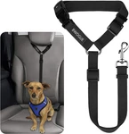 Pet Dog Cat Seat Belts, Car Headrest Restraint Adjustable Safety Leads Vehicle. Fixed Price $16.93.