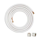Vevor 1/4"X3/8" X25 Feet Mini Split Line Set Insulated Copper Tubing Ac Ductless. Fixed Price $92.90.