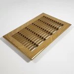 Hart & Cooley #265 Return Air Vent Face 6X10 Nos Oak Finish Floor Register Cover. Fixed Price $26.99.