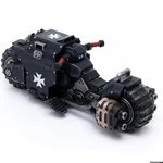 Joytoy Action Figure 1/18 Warhammer 40,000 Space Marines Black Templars Outri.... Fixed Price $47.99.