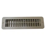 Rv Designer H860 3.5" X 12" Tan Plastic Dampered Floor Register. Fixed Price $27.89.