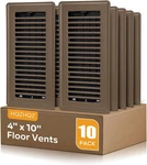 Aire Mobile Home Floor Register 4 X Brown (10 Pack) Vent Covers For. Fixed Price $58.50.