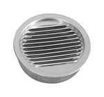 Air Vent 50003 Silver Aluminum Mill Finish Mini Louver 4 In.. Fixed Price $23.68.