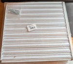Hart & Cooley 12X12 Inch Air Vent Cover, Register W/multi-shutter Damper, White. Fixed Price $43.99.