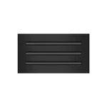 12X6 Modern Vent Cover - Decorative Black Air Standard Linear Slot .... Fixed Price $72.92.