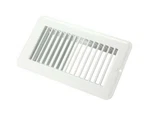 Jr Products 02-28945 X Floor Reg.undmpr Met Wht. Fixed Price $22.29.