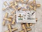 Matco-norca PXRT040303LF Tee 3/4" Brass Pex Barb Bag Of 14 New. Fixed Price $49.00.